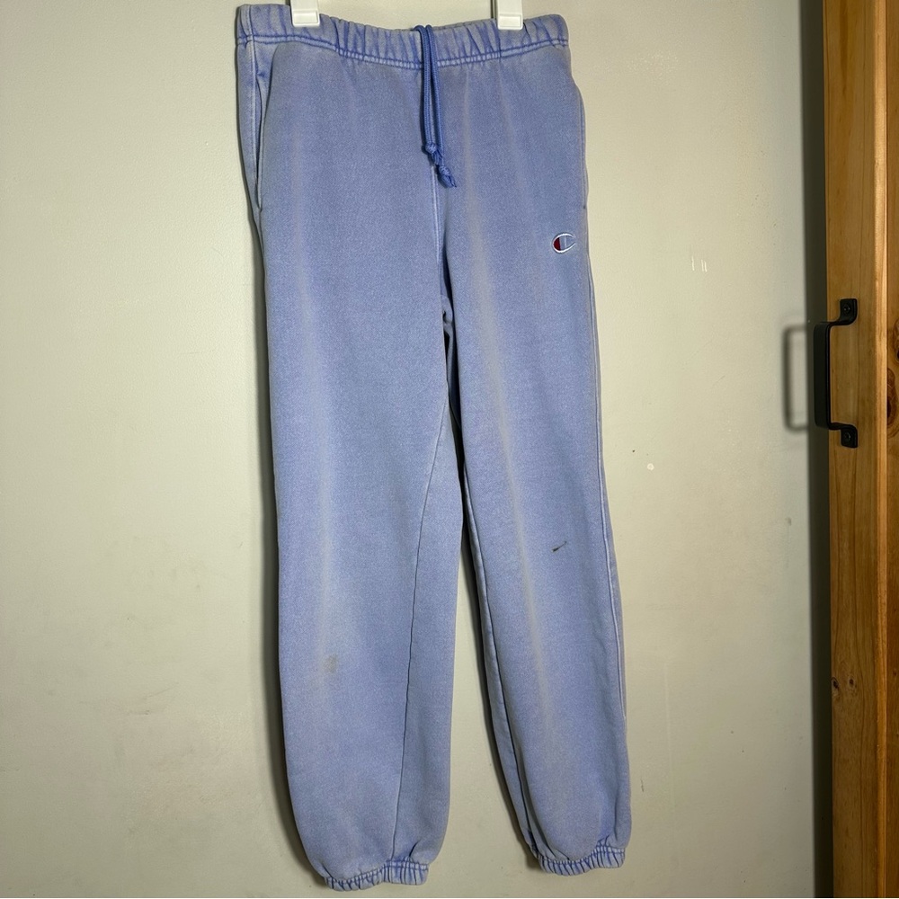 Champion Reverse Weave -Light Purple Wash Sweatpants with Drawstring